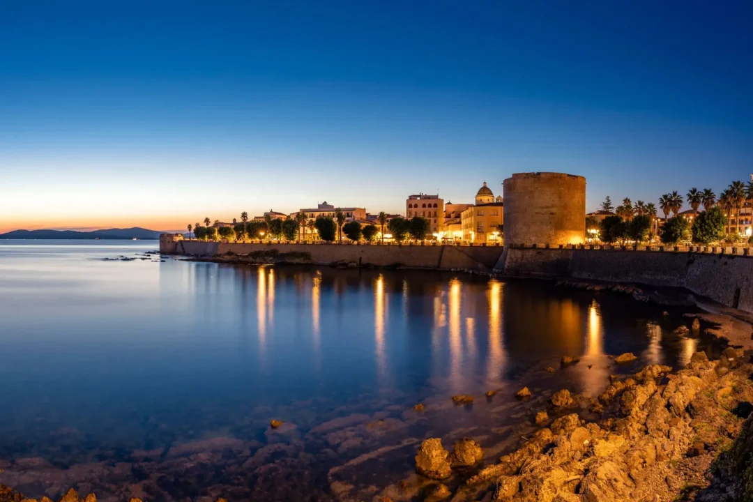 Alghero al tramonto