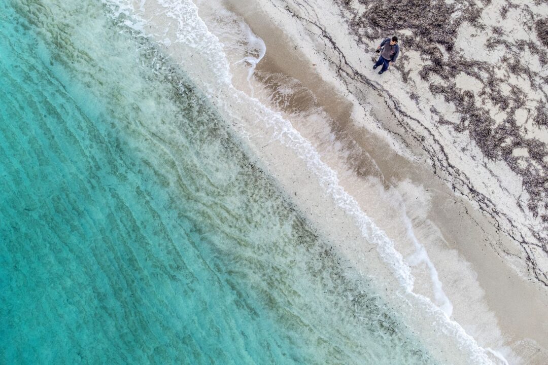 Spiaggia di Ezzi Mannu dall'alto